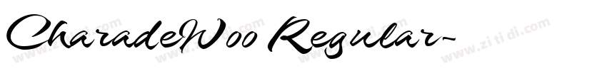 CharadeW00 Regular字体转换 CharadeW00 Regular字体转换
